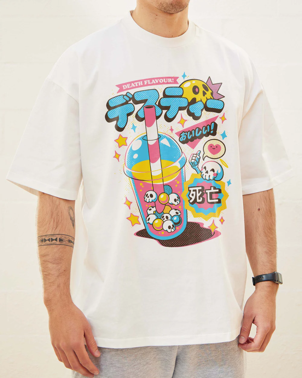 Death Tea Oversized T-Shirt
